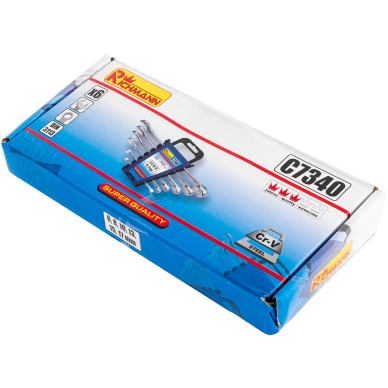 Raktai „RICHMANN" 6-17 mm, 6 vnt. 6 Raktai „RICHMANN" 6-17 mm, 6 vnt. 6