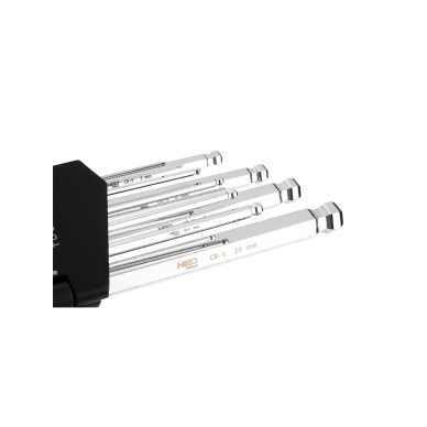 Raktai šešiakampiai ilgi 1,5-10 mm 9 vnt. 5