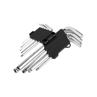 Raktai šešiakampiai ilgi 1,5-10 mm 9 vnt. 6