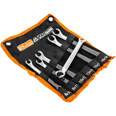 Raktai stabd. žarn. 8 mm - 18 mm, 6 vnt. 2 Raktai stabd. žarn. 8 mm - 18 mm, 6 vnt. 2