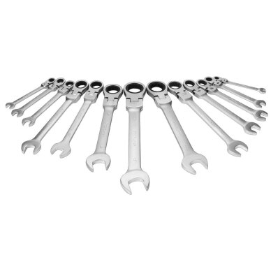 Raktai terkšliniai-kardaniniai 8-32mm 13vnt. 2 Raktai terkšliniai-kardaniniai 8-32mm 13vnt. 2