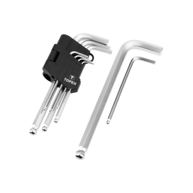 Raktas šešiakampis 9 vnt., 1.5-10 mm 3