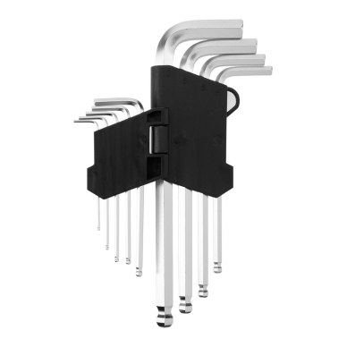 Raktas šešiakampis 9 vnt., 1.5-10 mm 4 Raktas šešiakampis 9 vnt., 1.5-10 mm 4