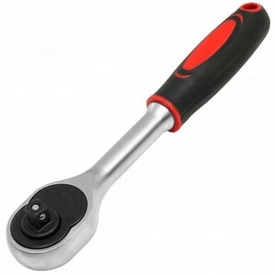 Rankena galvutėms terkšlinė | 6.3 mm (1/4") (SK39150) Rankena galvutėms terkšlinė | 6.3 mm (1/4") (SK39150)