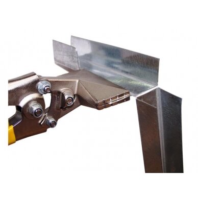 Rankinės skardos lenkimo replės 80 mm, tiesios. 2 Rankinės skardos lenkimo replės 80 mm, tiesios. 2