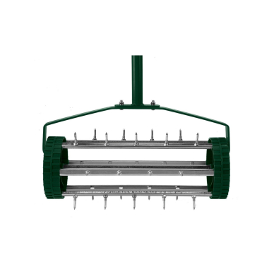 Rankinis aeratorius, vejos volelis skarifikatorius 27 smaigaliai, skersmuo 15cm 3 Rankinis aeratorius, vejos volelis skarifikatorius 27 smaigaliai, skersmuo 15cm 3
