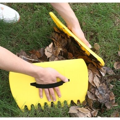 Rankinis sodo lapų griebtuvas | 2 vnt. (HLR2) 1 Rankinis sodo lapų griebtuvas | 2 vnt. (HLR2) 1