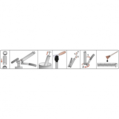 Tepimo pistoletas Yato YT-0700, 500 ml 3 Tepimo pistoletas Yato YT-0700, 500 ml 3