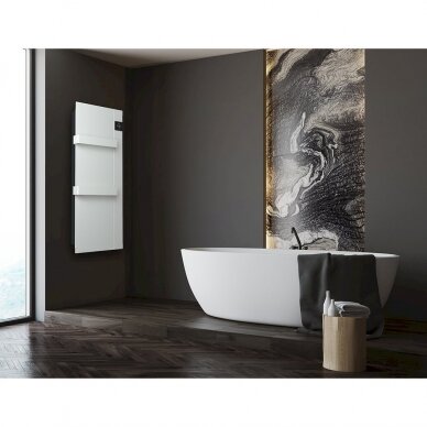 Rankšluosčių džiovintuvas ONSEN, baltas 2 Rankšluosčių džiovintuvas ONSEN, baltas 2