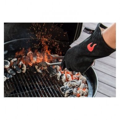 Rankų darbo odinės pirštinės Char-Broil 1 Rankų darbo odinės pirštinės Char-Broil 1