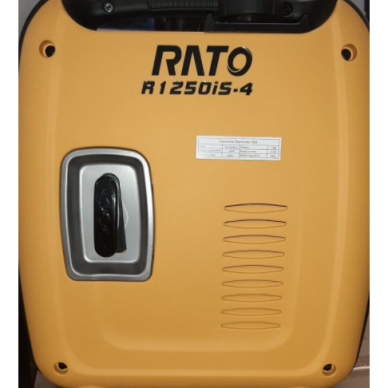 RATO R1250iS-4 INVERTERINIS GENERATORIUS / 1.0kW 2 RATO R1250iS-4 INVERTERINIS GENERATORIUS / 1.0kW 2