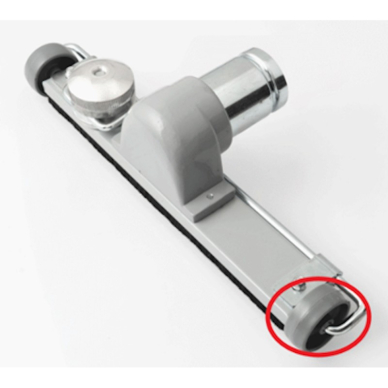 Ratukas pramoninio siurblio grindų antgaliui NILFISK 1 Ratukas pramoninio siurblio grindų antgaliui NILFISK 1