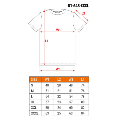 Raudoni marškinėliai, dydis XXXL 5 Raudoni marškinėliai, dydis XXXL 5