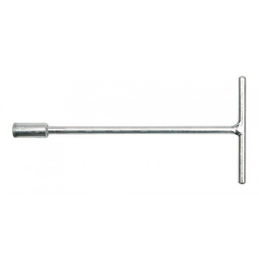 Rankena su galvute T- tipo | 380X8 mm (56710) Rankena su galvute T- tipo | 380X8 mm (56710)