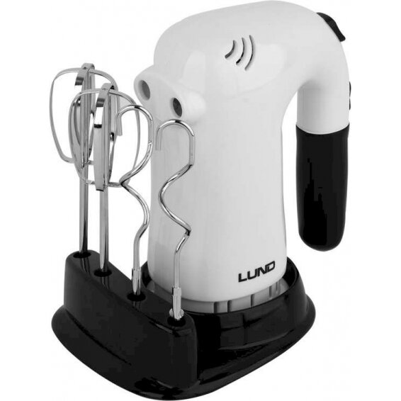 Rankinis mikseris / plakiklis | su baze | 5 greičiai | 150-200W (67780) Rankinis mikseris / plakiklis | su baze | 5 greičiai | 150-200W (67780)