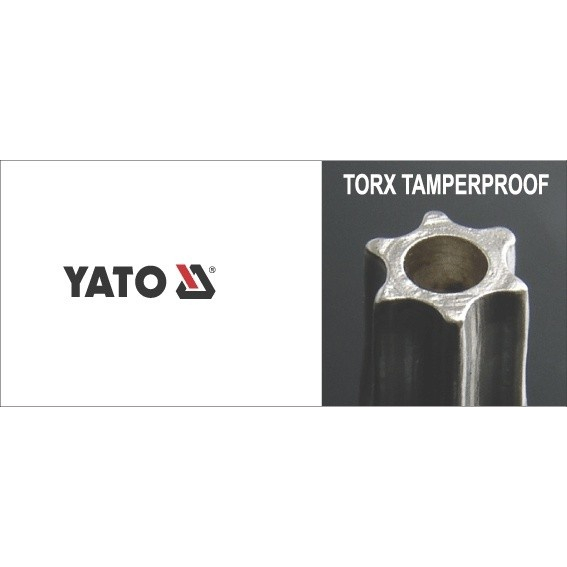 L tipo raktų rinkinys | ilgas tipas | T-Star (Torx) T10 - T50 | 9 vnt. (YT-0511) 2