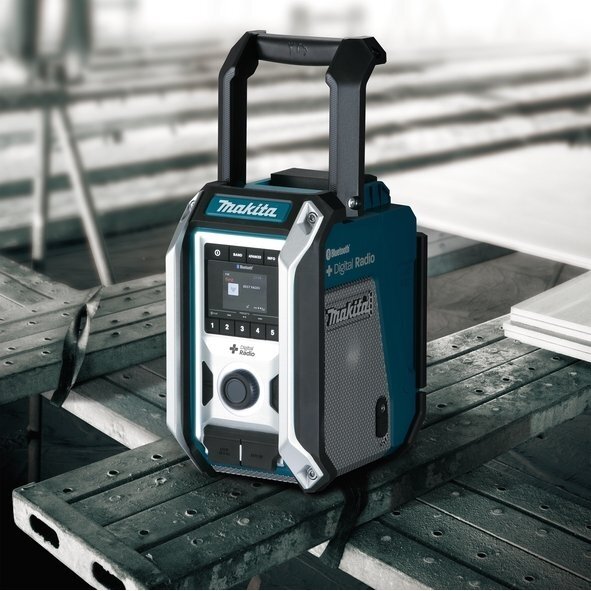 Radijas Makita DMR115 (AM, DAB, DAB+, AUX, Bluetooth, USB) 2 Radijas Makita DMR115 (AM, DAB, DAB+, AUX, Bluetooth, USB) 2