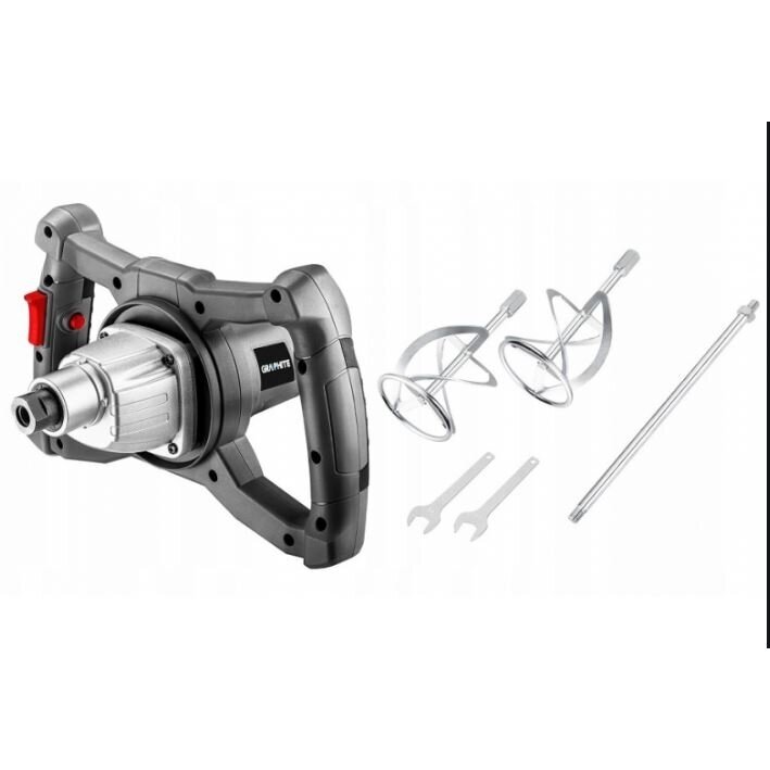 RANKINĖ MAIŠYKLĖ GRAPHITE 58G783 1250W, 400-800 min-1 RANKINĖ MAIŠYKLĖ GRAPHITE 58G783 1250W, 400-800 min-1