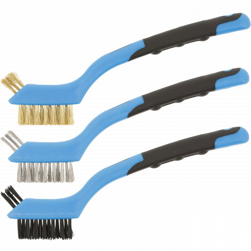 Rankinių šepetėlių komplektas 180mm / 3vnt. Rankinių šepetėlių komplektas 180mm / 3vnt.