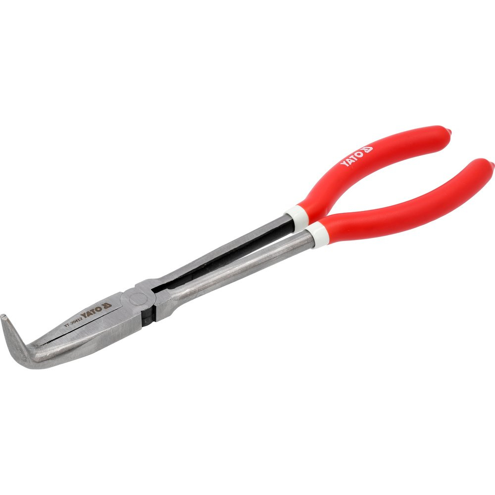 Replės ilgos lenktos | 90° | 285 mm (YT-20412) Replės ilgos lenktos | 90° | 285 mm (YT-20412)