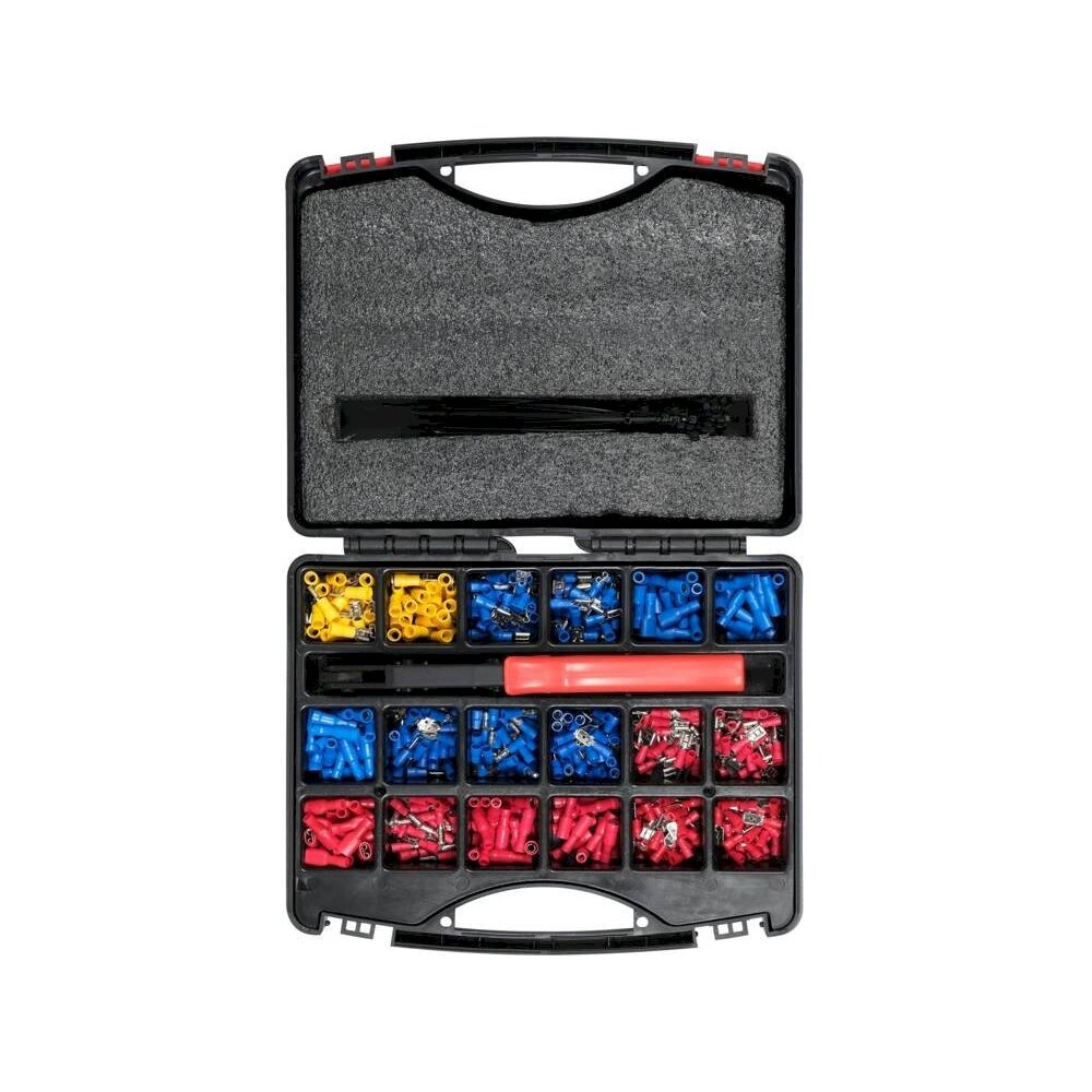 Replės jungčių užspaudimui su antgaliais | 551 vnt. (YT-068920)