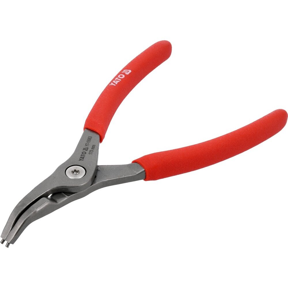 Replės žiedams | lenktos | skečiamos | 175 mm (YT-19963)