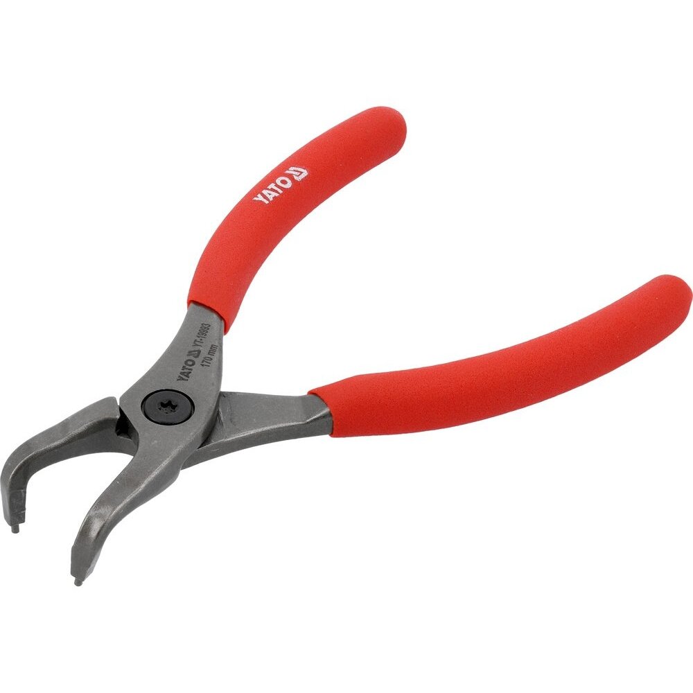 Replės žiedams | lenktos | spaudžiamos | 170 mm (YT-19993) Replės žiedams | lenktos | spaudžiamos | 170 mm (YT-19993)