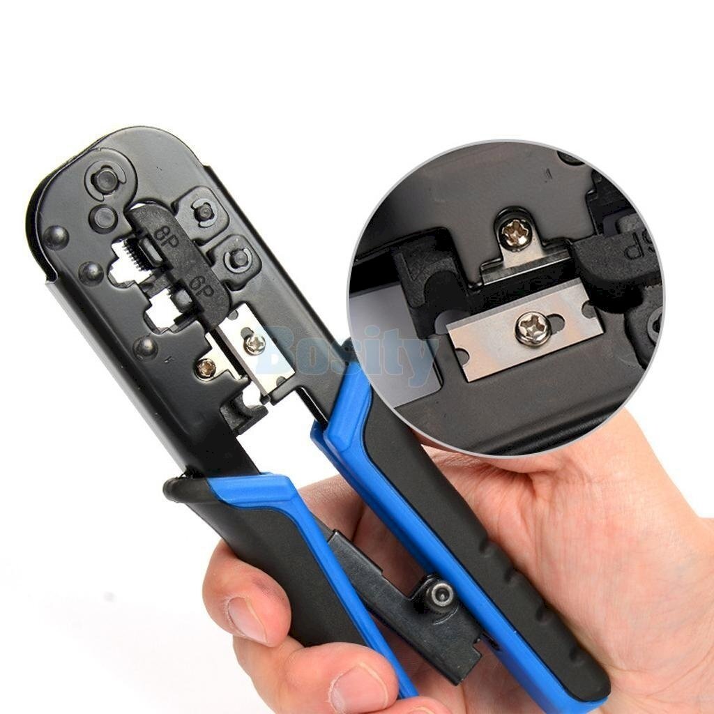 Replės jungčių užspaudimui | RJ11, RJ12 ir RJ45 (CP005)