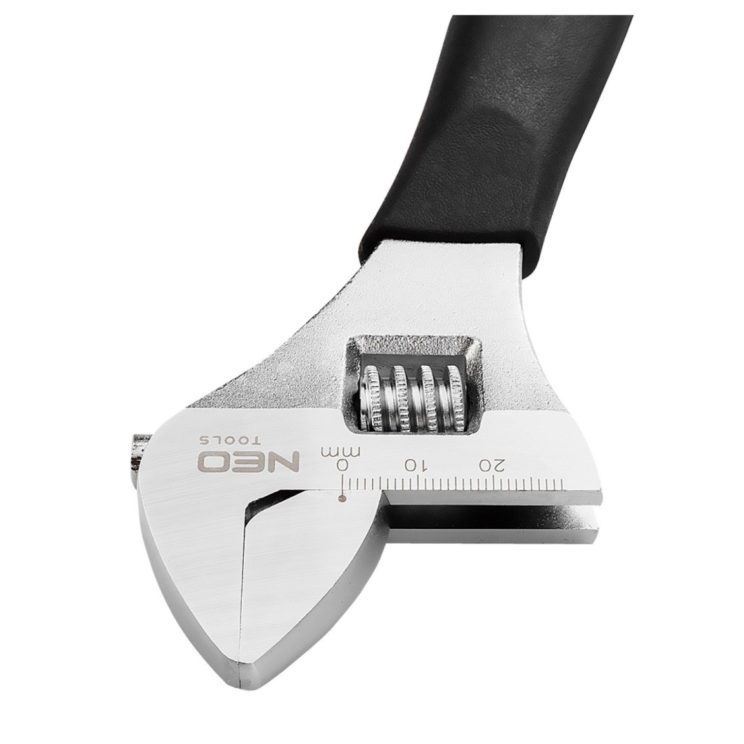 Reguliuojama raktas 200 mm, diapazonas 0-28 mm 5