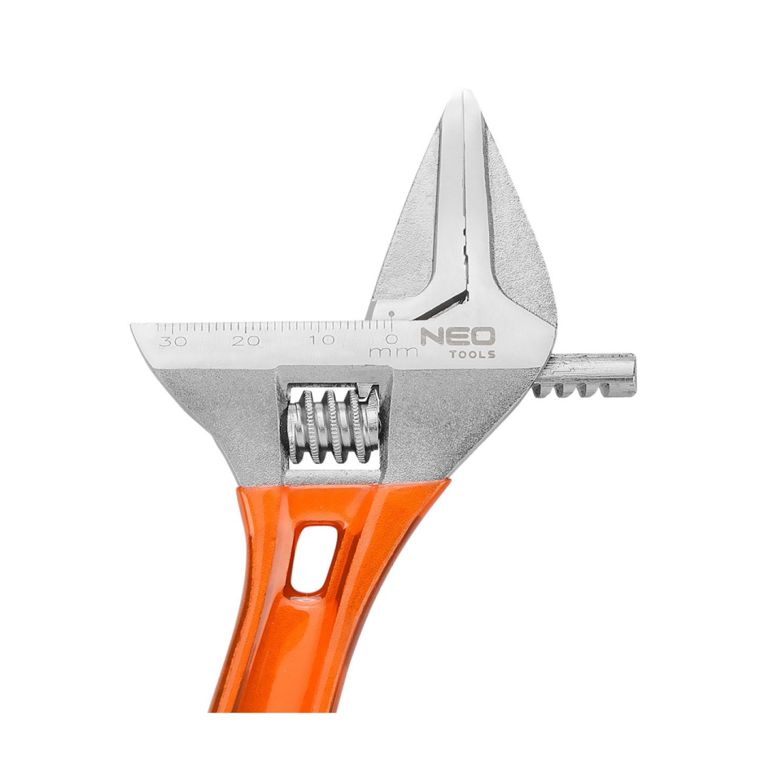 Reguliuojama raktas 205 mm, diapazonas 0-32 mm 5 Reguliuojama raktas 205 mm, diapazonas 0-32 mm 5