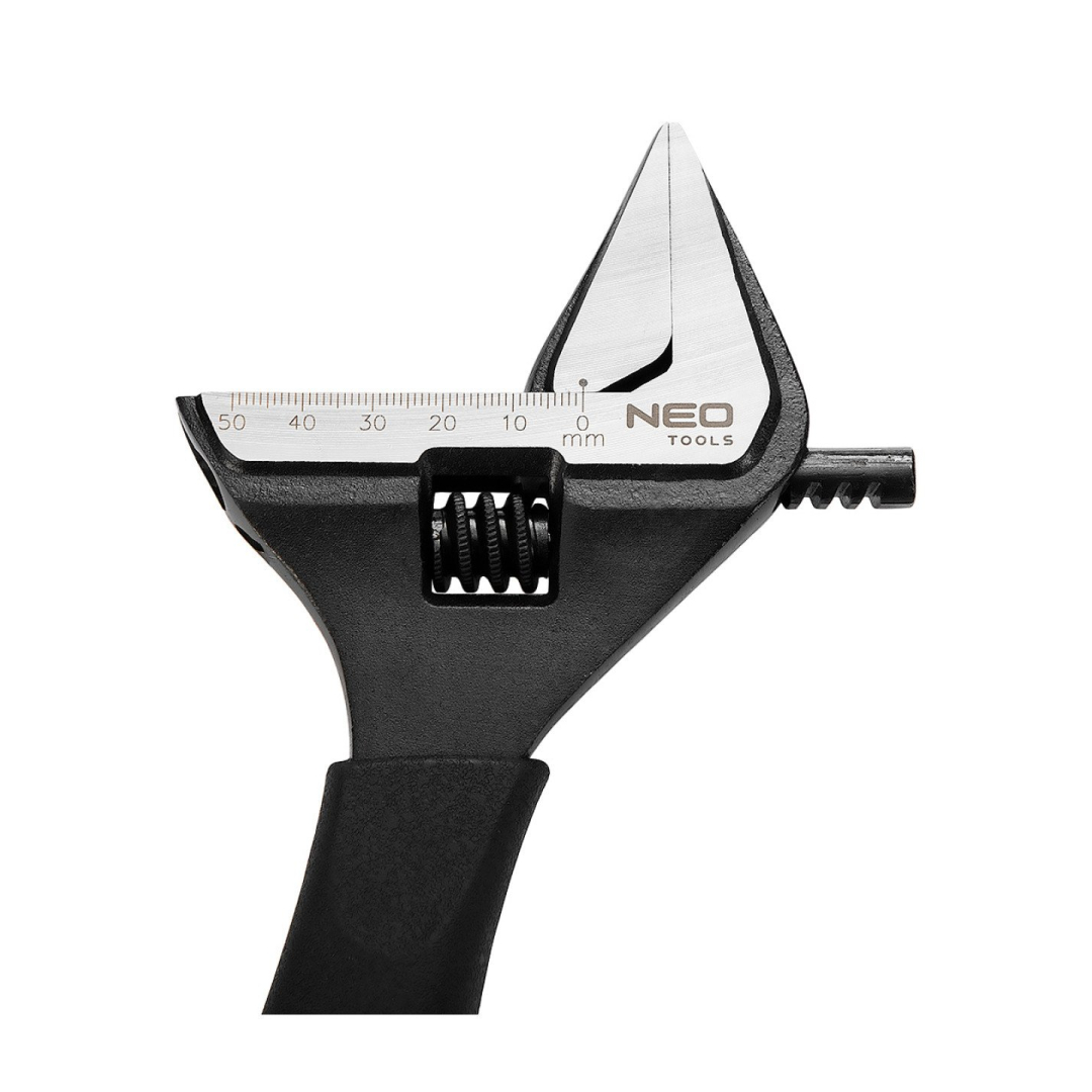 Reguliuojama raktas 250 mm, diapazonas 0-50 mm 3