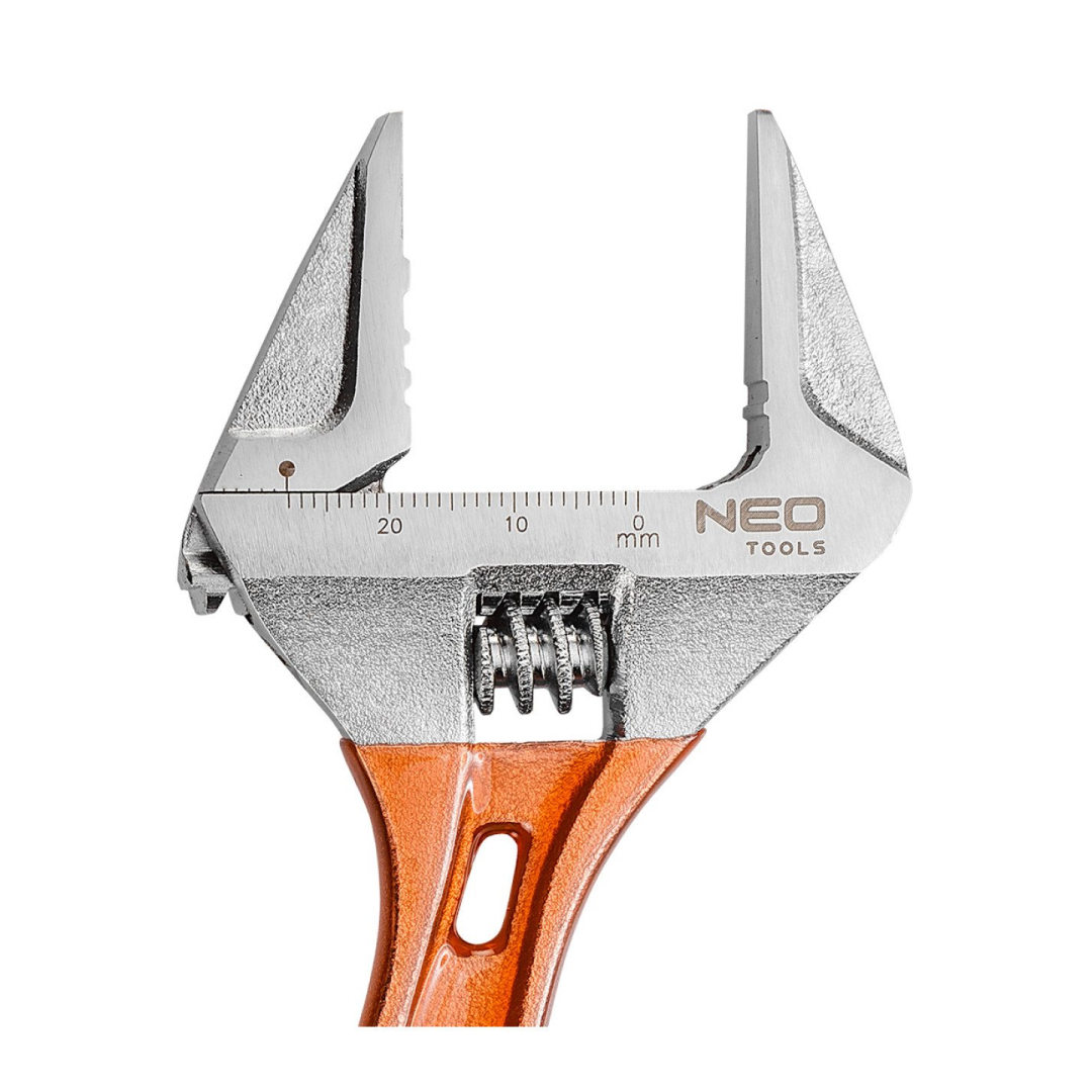 Reguliuojama raktas trumpas 118 mm, diapazonas 0-28 mm 3 Reguliuojama raktas trumpas 118 mm, diapazonas 0-28 mm 3