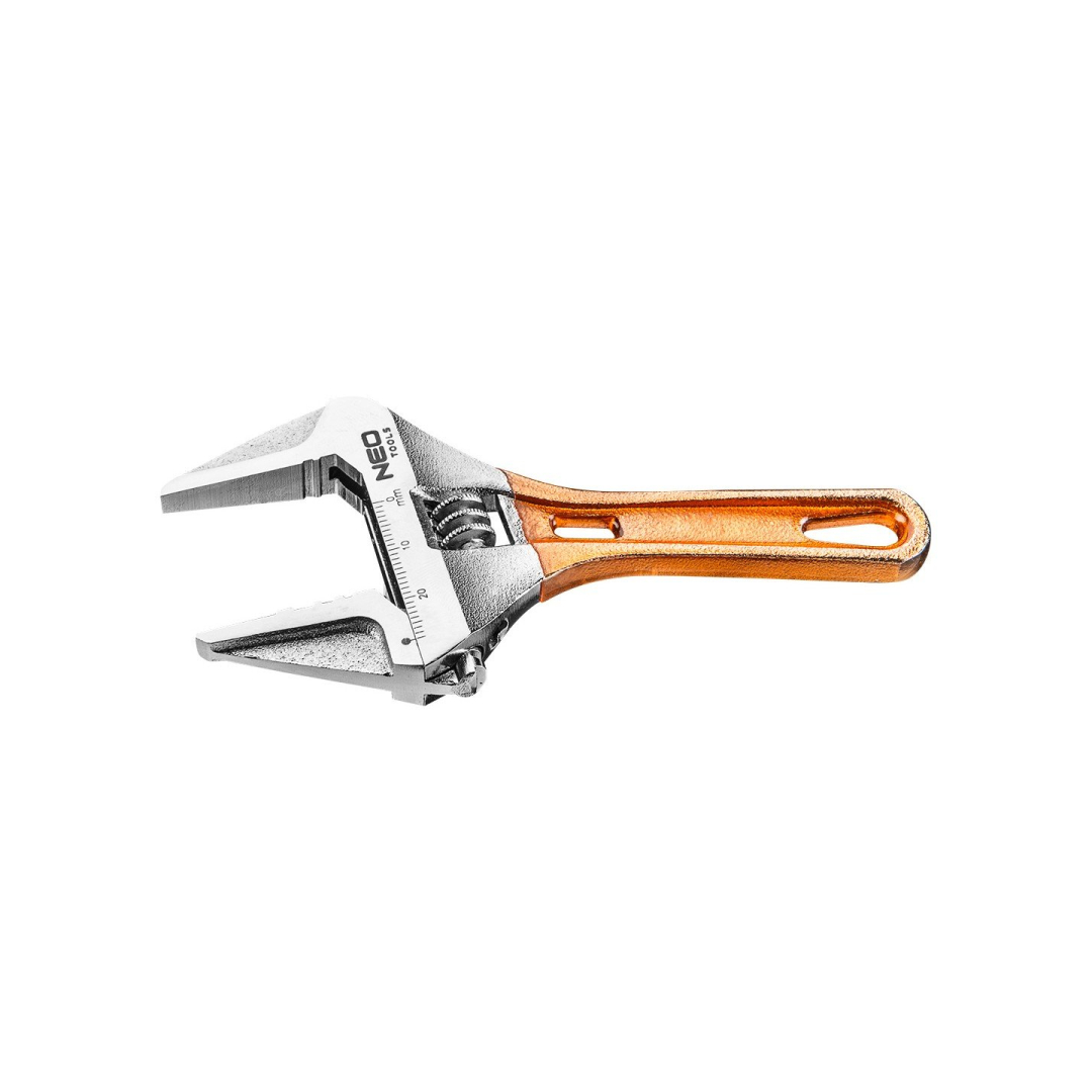 Reguliuojama raktas trumpas 118 mm, diapazonas 0-28 mm Reguliuojama raktas trumpas 118 mm, diapazonas 0-28 mm