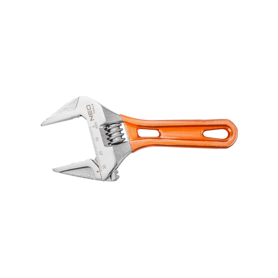 Reguliuojama raktas trumpas 139 mm, diapazonas 0-32 mm 1