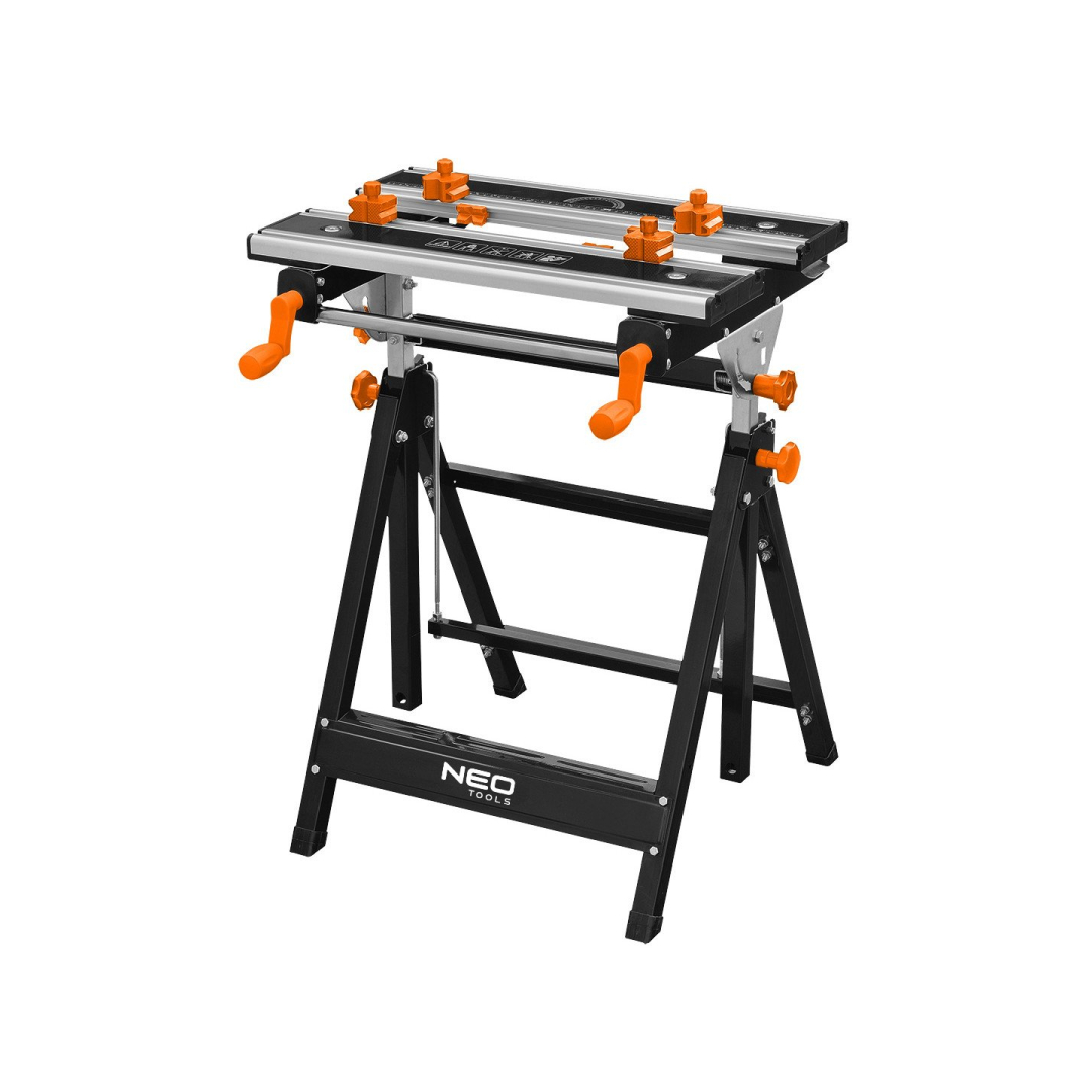 Reguliuojamas darbastalis NEO, aliuminis 60 x 58 x 77-107 cm Reguliuojamas darbastalis NEO, aliuminis 60 x 58 x 77-107 cm