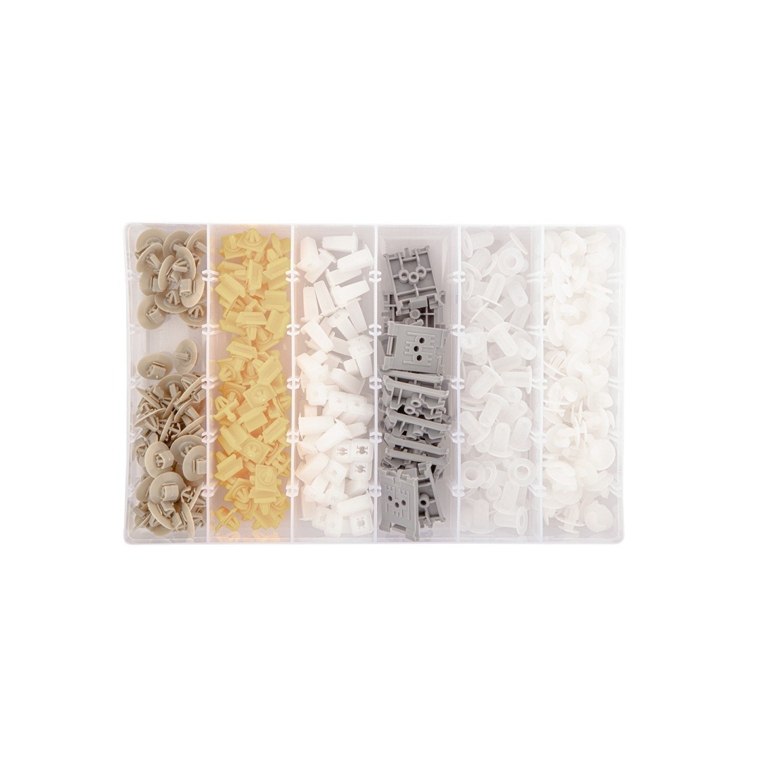 Renault Automobilio apdailos tvirtinimo elementai, 300 vnt. rinkinys