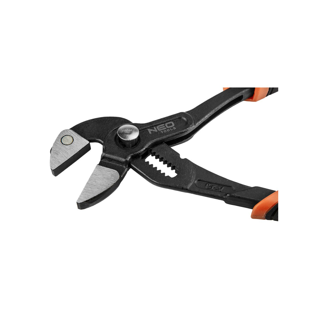 Replės jungiamosioms detalėms, plokščia nosimi 250 mm 6