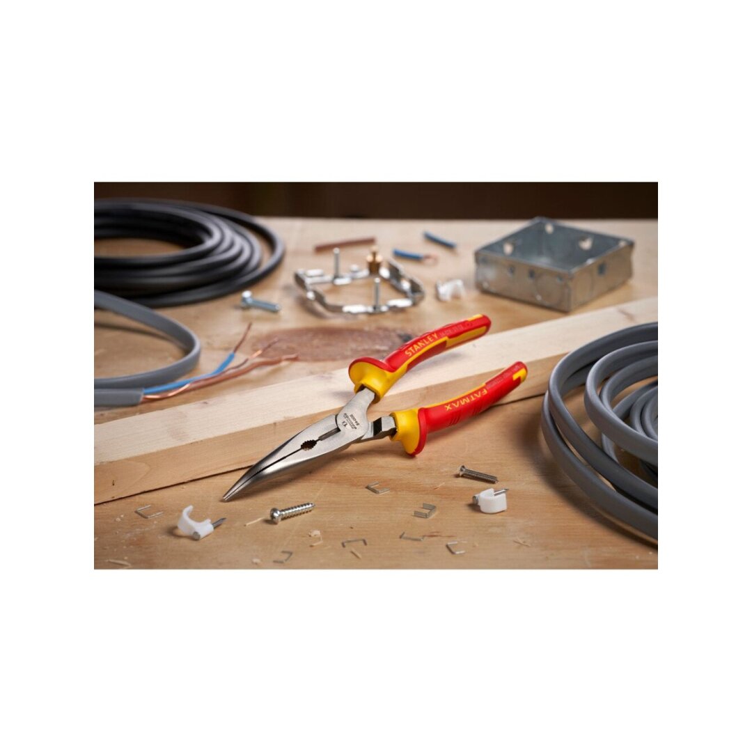 Replės lenktos 200mm 1000V FATMAX VDE 6