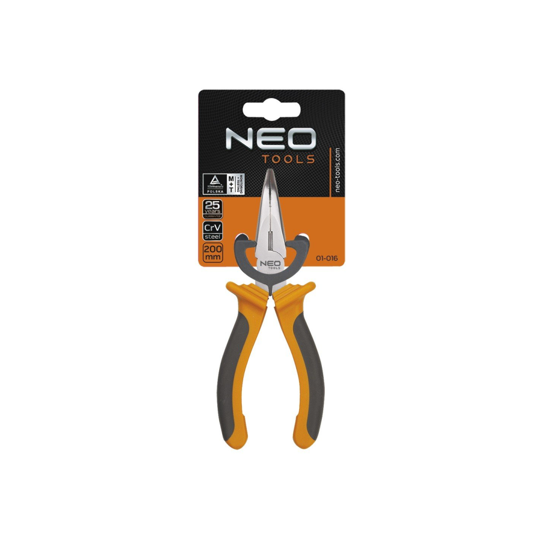 Replės pailgintos, lenktos 200mm 1 Replės pailgintos, lenktos 200mm 1