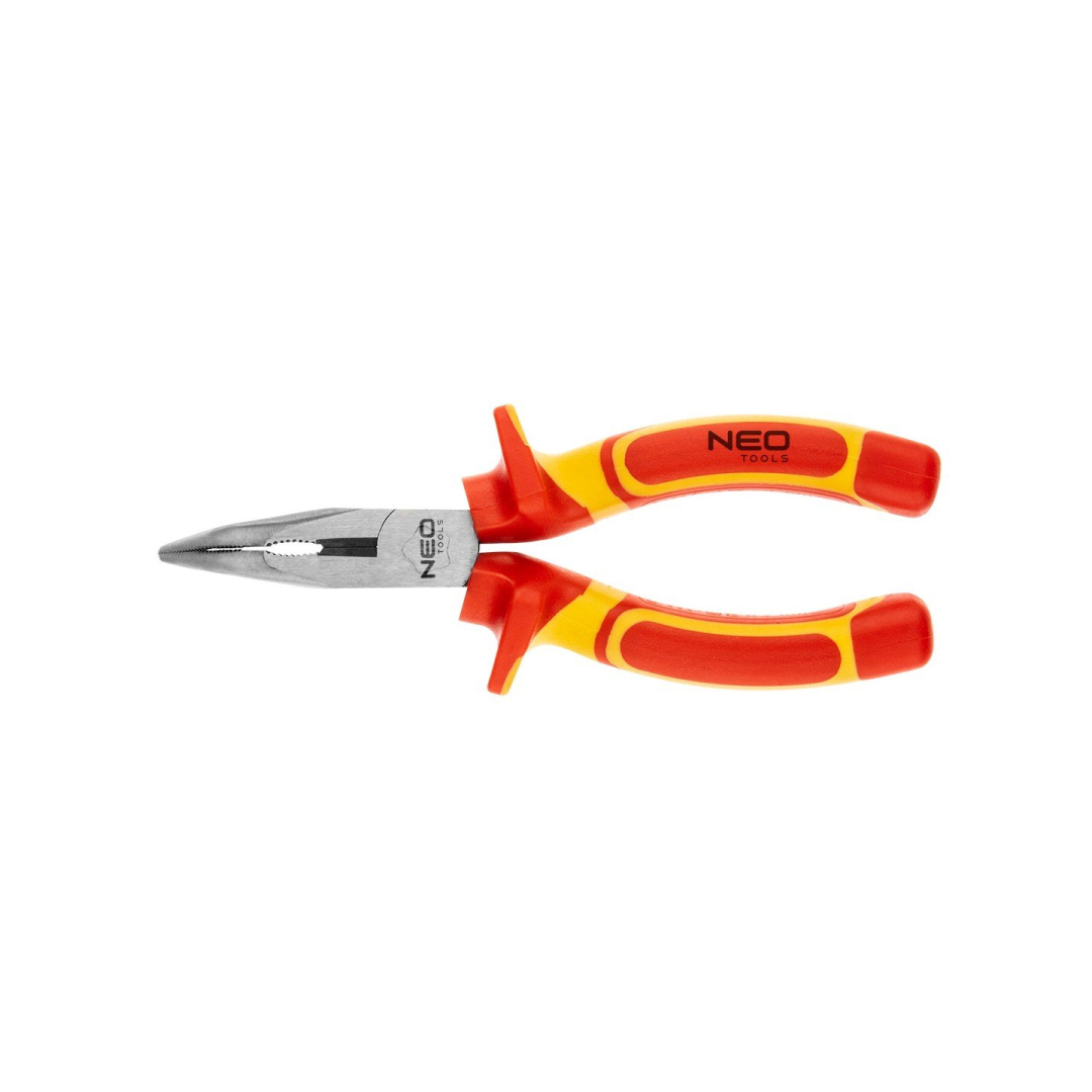 Replės pailgintos plier VDE 160mm (6"), crv, poliruotos Replės pailgintos plier VDE 160mm (6"), crv, poliruotos