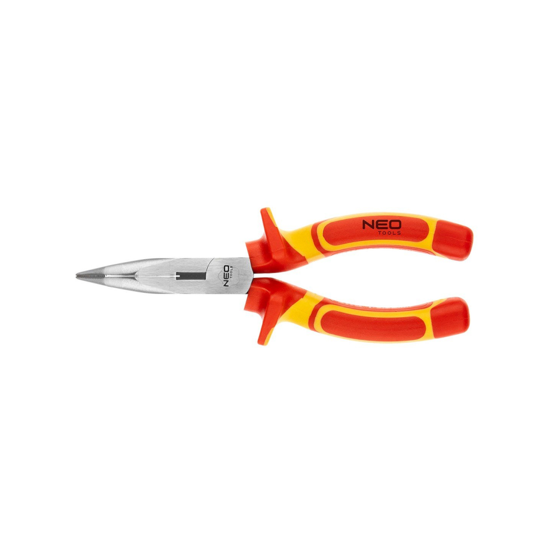 Replės pailgintos plier VDE 180mm (7"), crv, poliruotos Replės pailgintos plier VDE 180mm (7"), crv, poliruotos