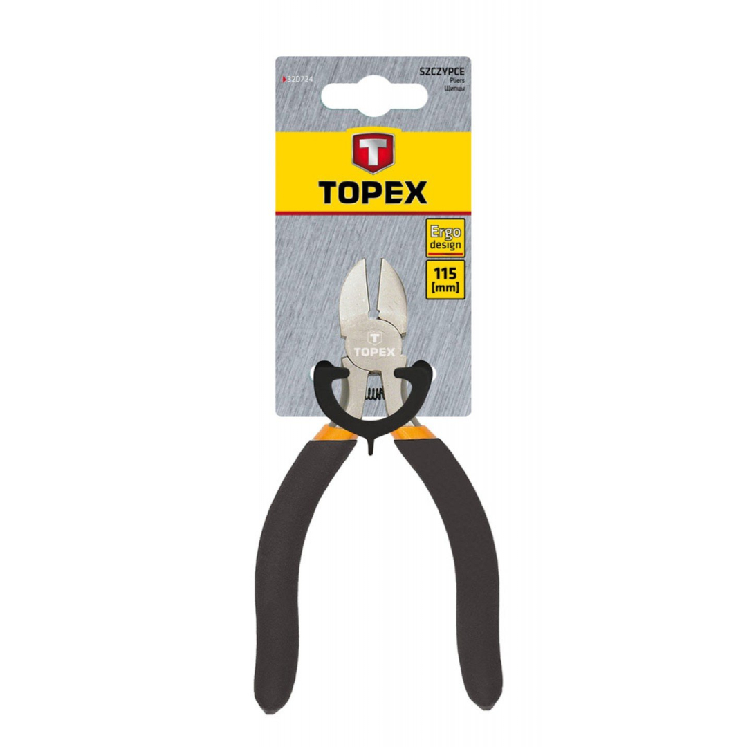 Replės šoninės 115 mm, tiksliems darbams 1 Replės šoninės 115 mm, tiksliems darbams 1