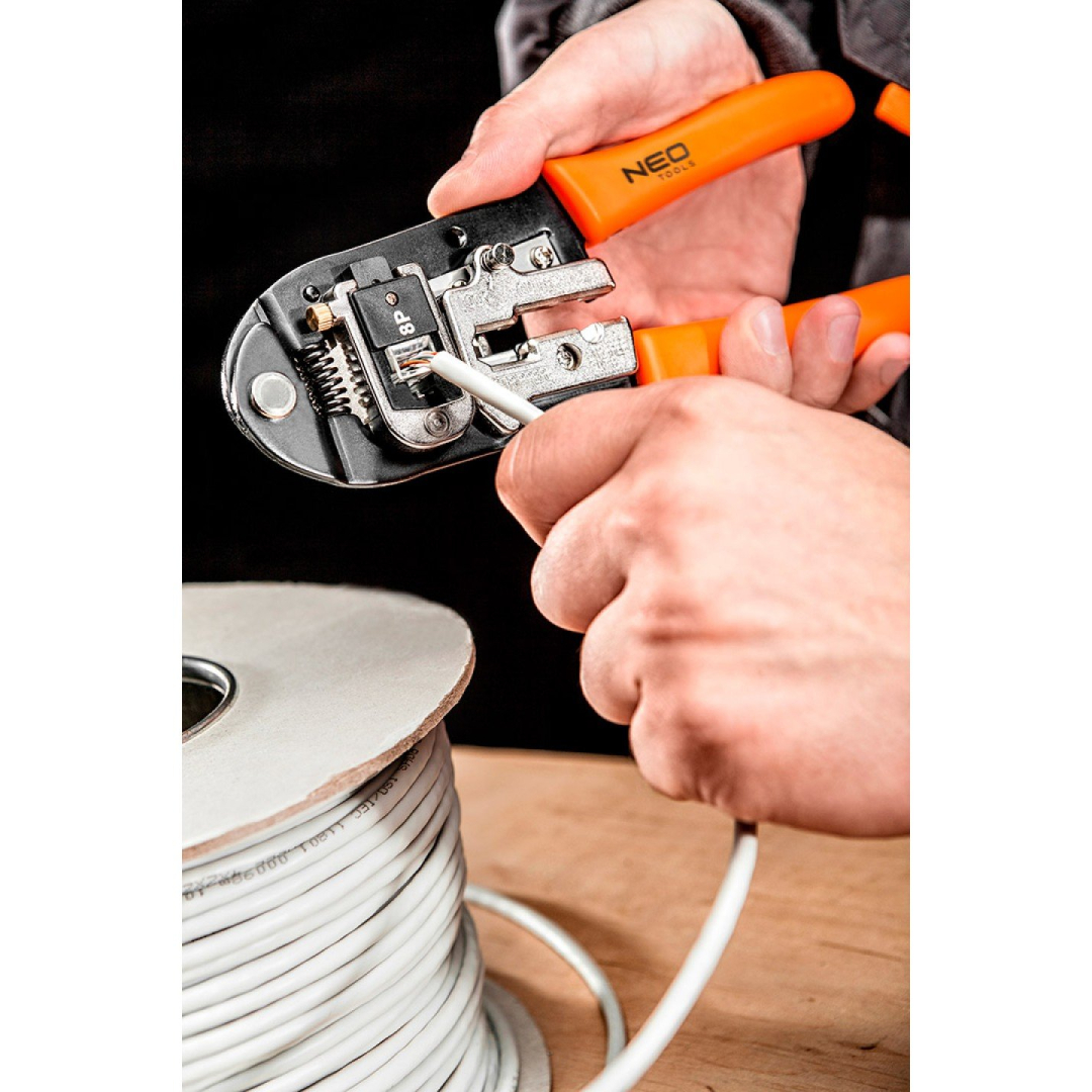 Replės telefonų antgaliams užspausti su 3 galvutėm 2