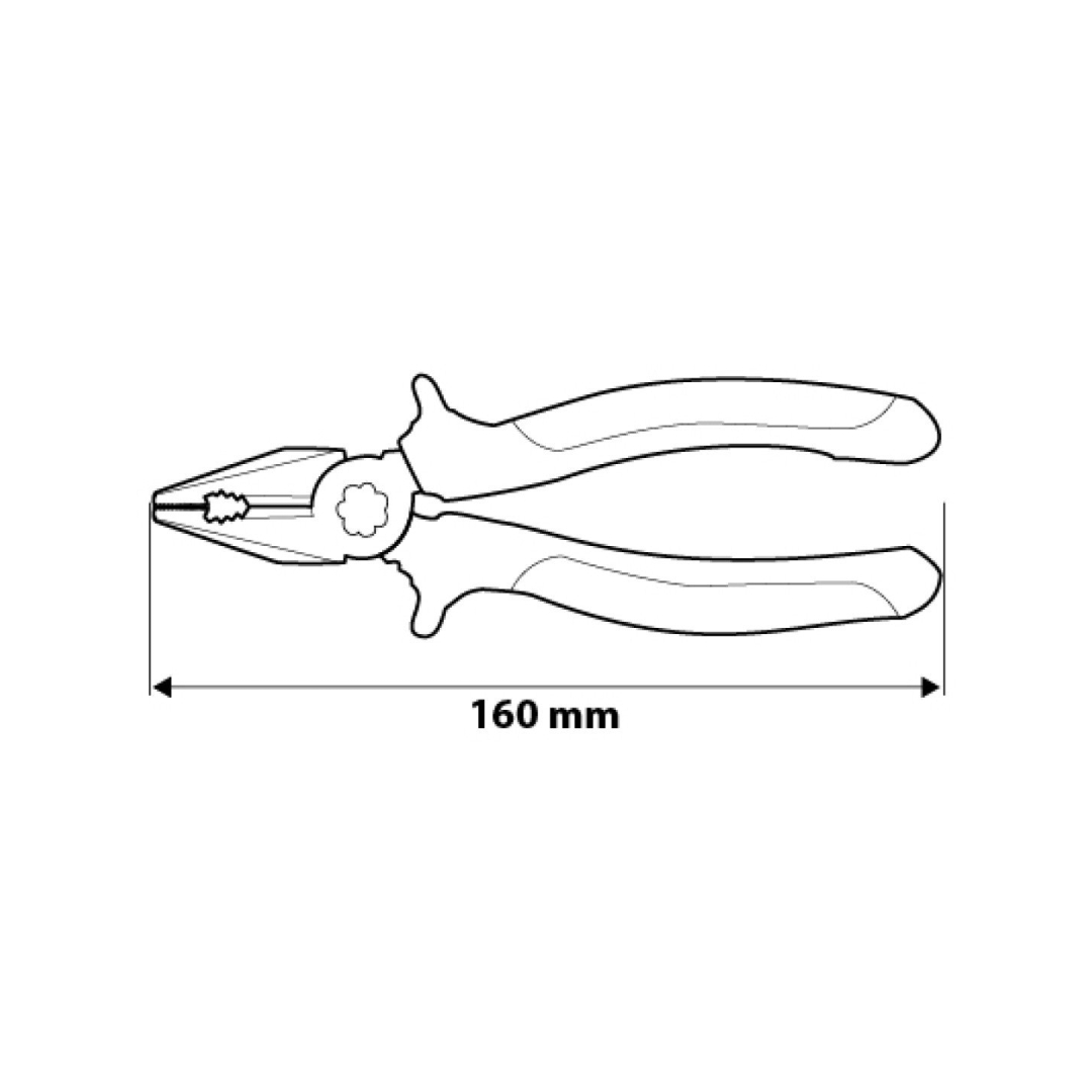 Replės universalios 160mm. 3 Replės universalios 160mm. 3