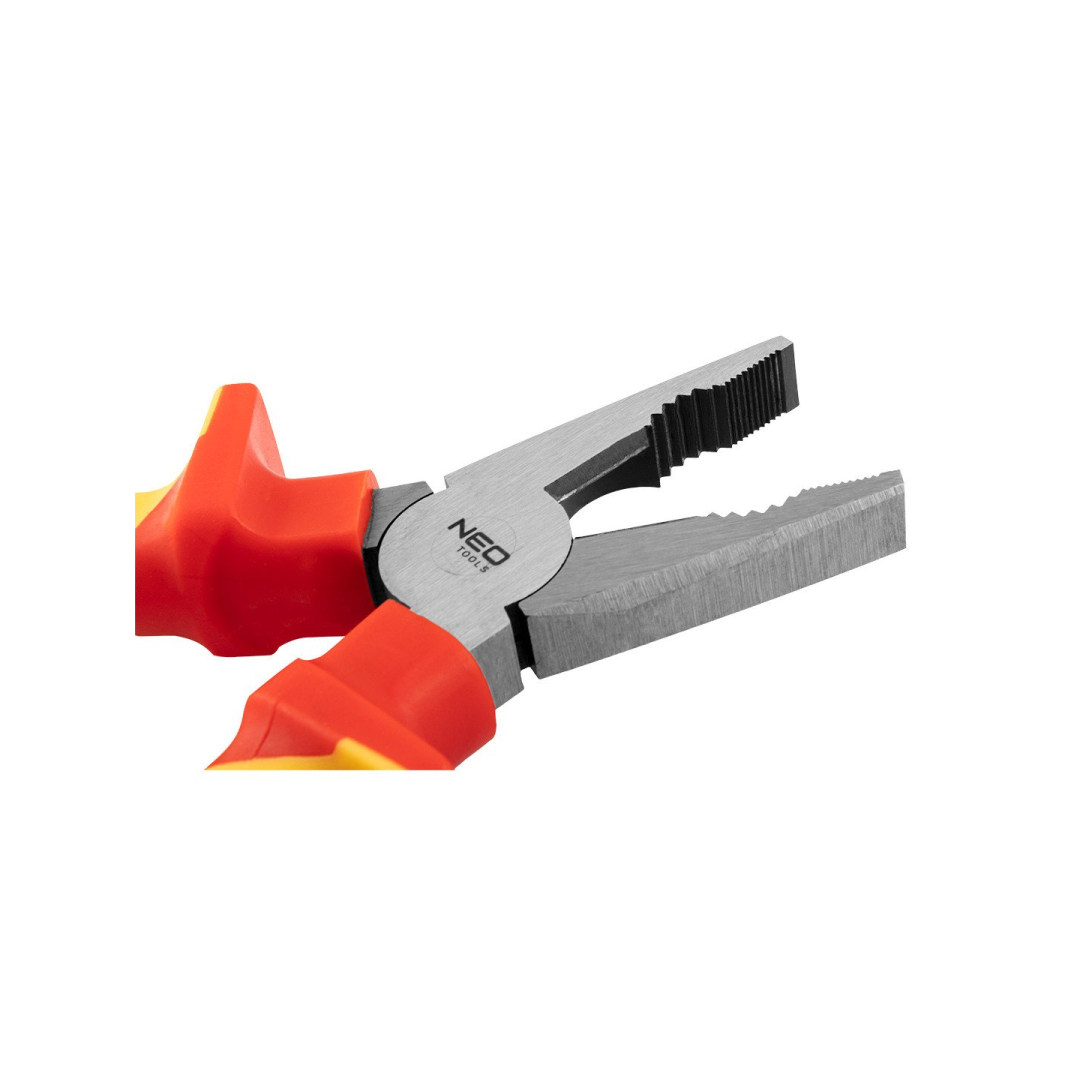 Replės universalios VDE 160mm (6"), crv, poliruotos 8 Replės universalios VDE 160mm (6"), crv, poliruotos 8