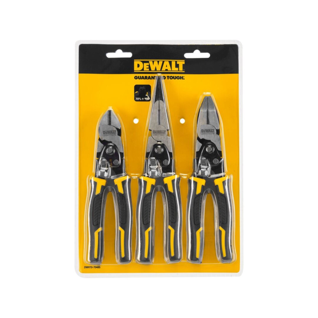 Replių rinkinys 3 vnt., DeWalt DWHT0-70485 2