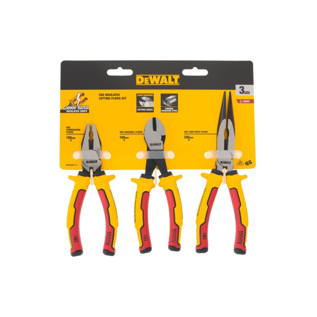 Replių rinkinys 3 vnt., DeWalt DWHT82811-0