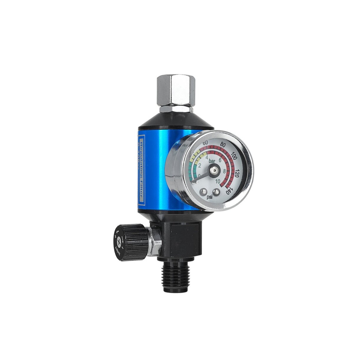 Reduktorius 1/4'' pneumo dažymo pistoletui 1