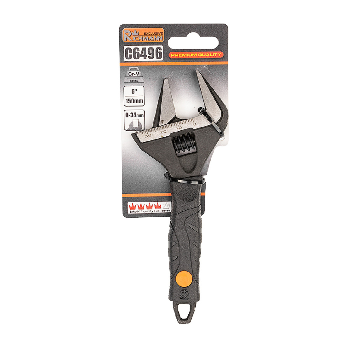 Reguliuojamas raktas 0 - 34 mm, Richmann 1 Reguliuojamas raktas 0 - 34 mm, Richmann 1