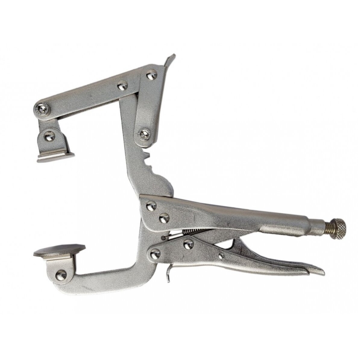 Replės fiksuojamos su plokščiais padais | apvalus ir pusapvalis | 4 fiksavimo taškai | 225 mm (CCL09) Replės fiksuojamos su plokščiais padais | apvalus ir pusapvalis | 4 fiksavimo taškai | 225 mm (CCL09)